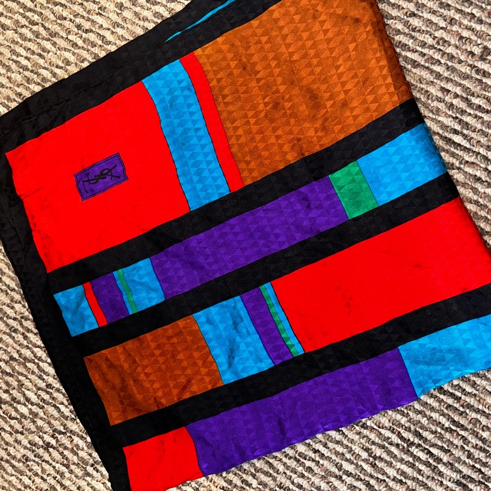 YSL Head Scarf